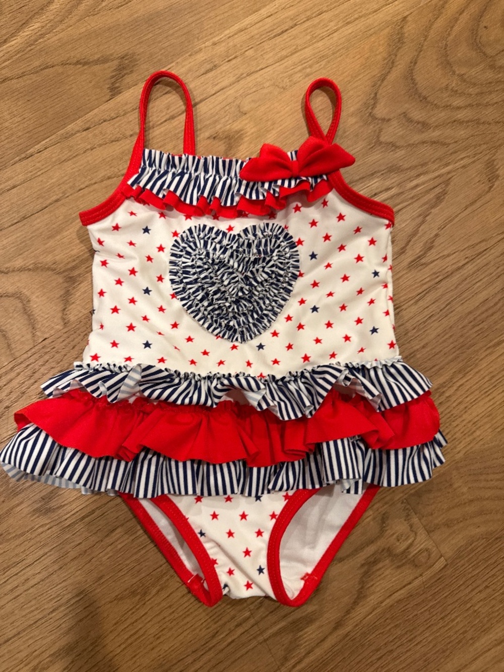 Little Me American design baby bathing suite